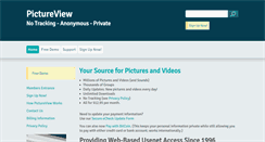 Desktop Screenshot of pictureview.com