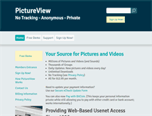 Tablet Screenshot of pictureview.com